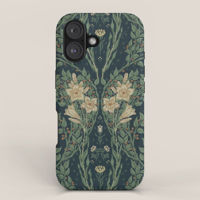Francesca Floral by Walter Crane iPhone Case Gallery Image 1