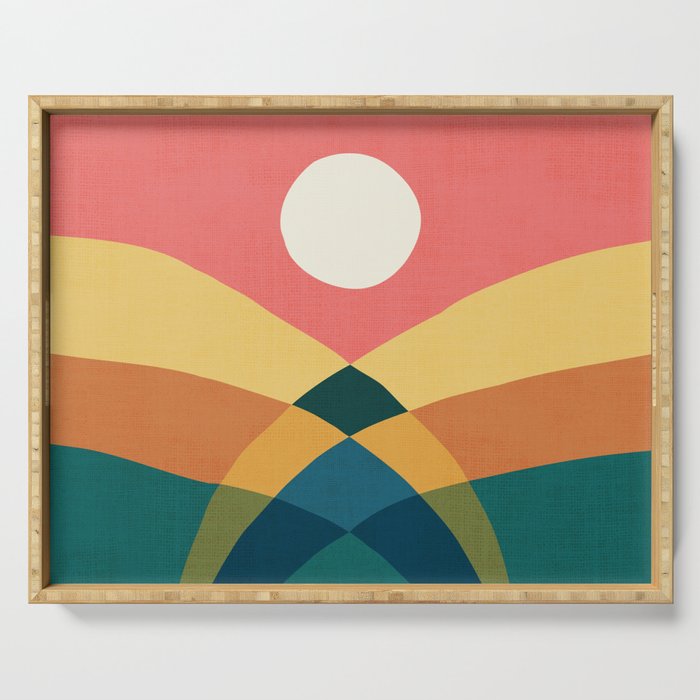 Rolling hills Serving Tray Gallery Image 1
