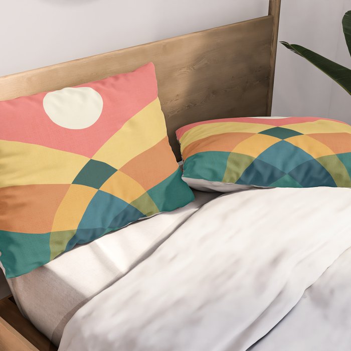 Rolling hills Pillow Sham Gallery Image 2