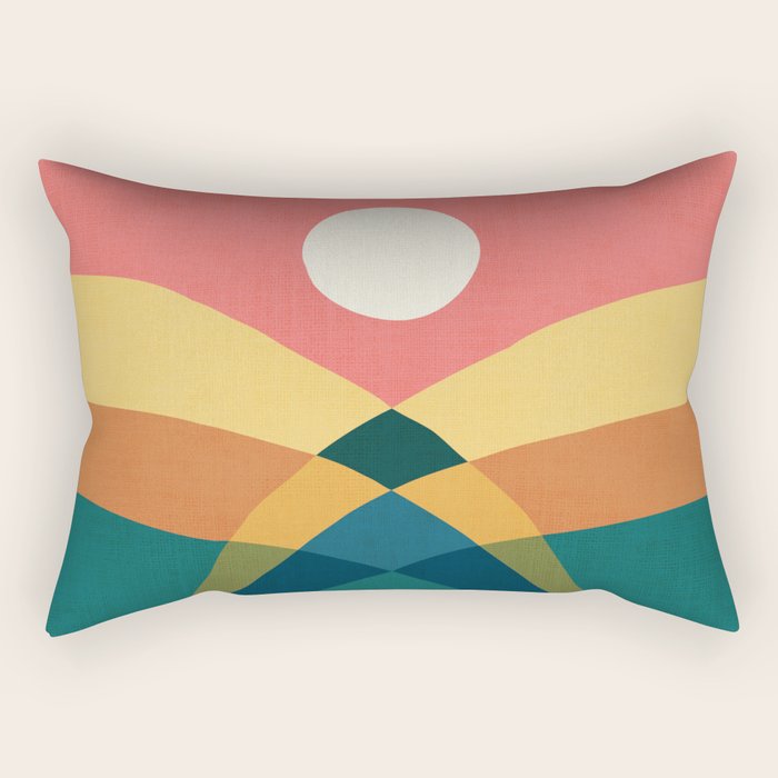 Rolling hills Rectangular Pillow Gallery Image 2