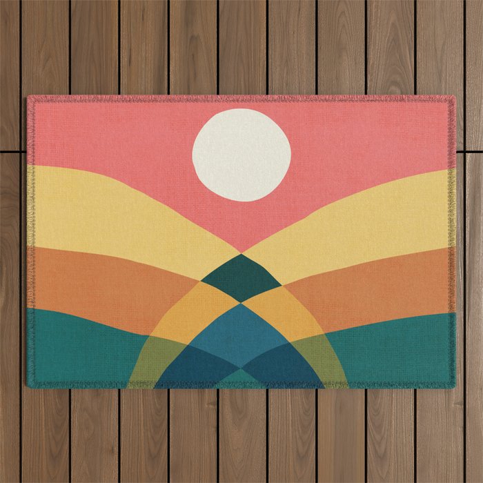 Rolling hills Outdoor Rug Gallery Image 1