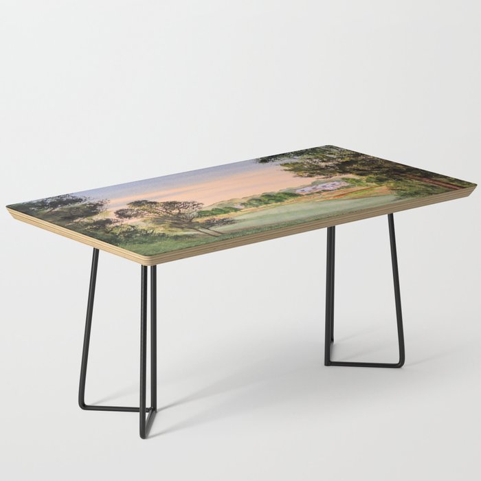 Hamilton Farm Golf Club Highlands Course 18th hole Coffee Table Gallery Image 1