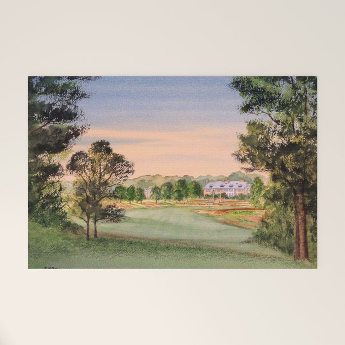 Hamilton Farm Golf Club Highlands Course 18th hole Welcome Mat Gallery Image 1