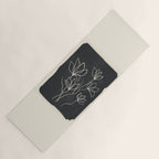 Line Wildflowers 1 Yoga Mat Gallery Image 1