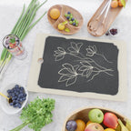 Line Wildflowers 1 Cutting Board Gallery Image 2