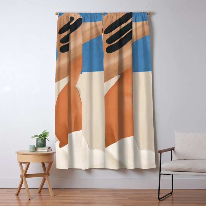 Summer Hat Window Curtain Gallery Image 1