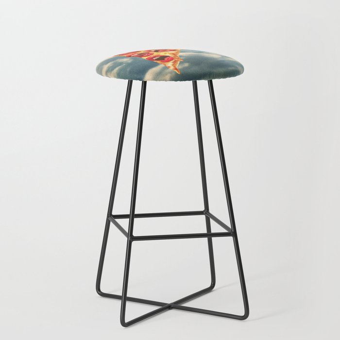 Pizza Euphoria - Pepperoni and Cheese Stool Gallery Image 1