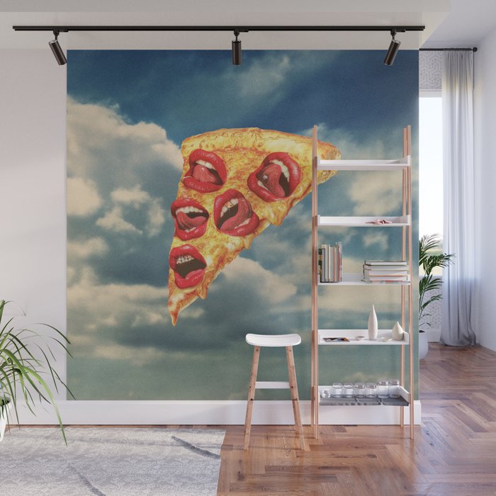 Pizza Euphoria - Pepperoni and Cheese Wall Mural Gallery Image 1