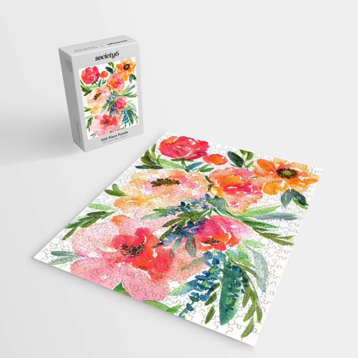 bouquet of huge peonies Jigsaw Puzzle Gallery Image 2