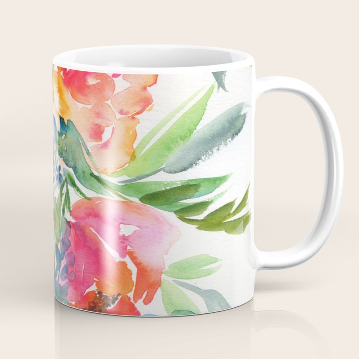 bouquet of huge peonies Coffee Mug Gallery Image 1