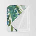 bouquet of huge peonies Throw Blanket Gallery Image 3
