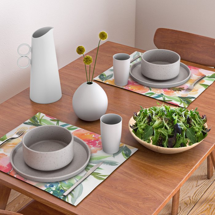 bouquet of huge peonies Placemat Gallery Image 2