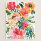 bouquet of huge peonies Jigsaw Puzzle Gallery Image 1
