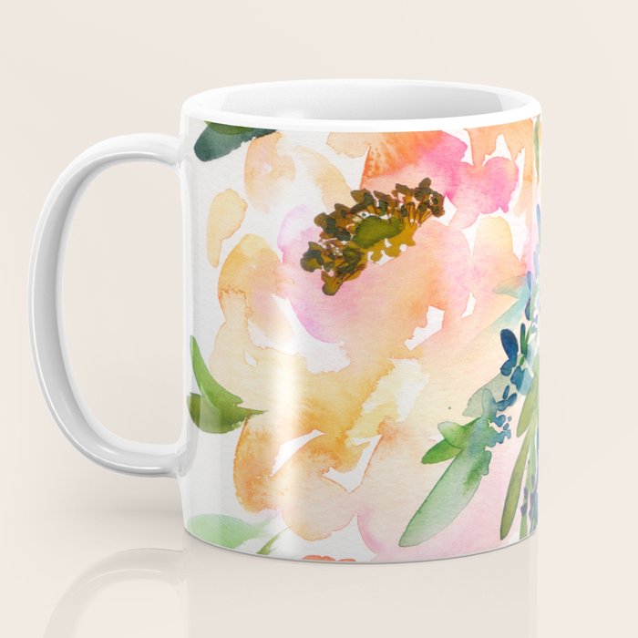 bouquet of huge peonies Coffee Mug Gallery Image 3