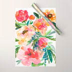 bouquet of huge peonies Wrapping Paper Gallery Image 1