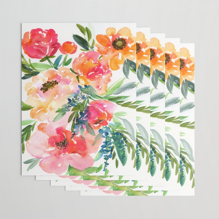 bouquet of huge peonies Wrapping Paper Gallery Image 3