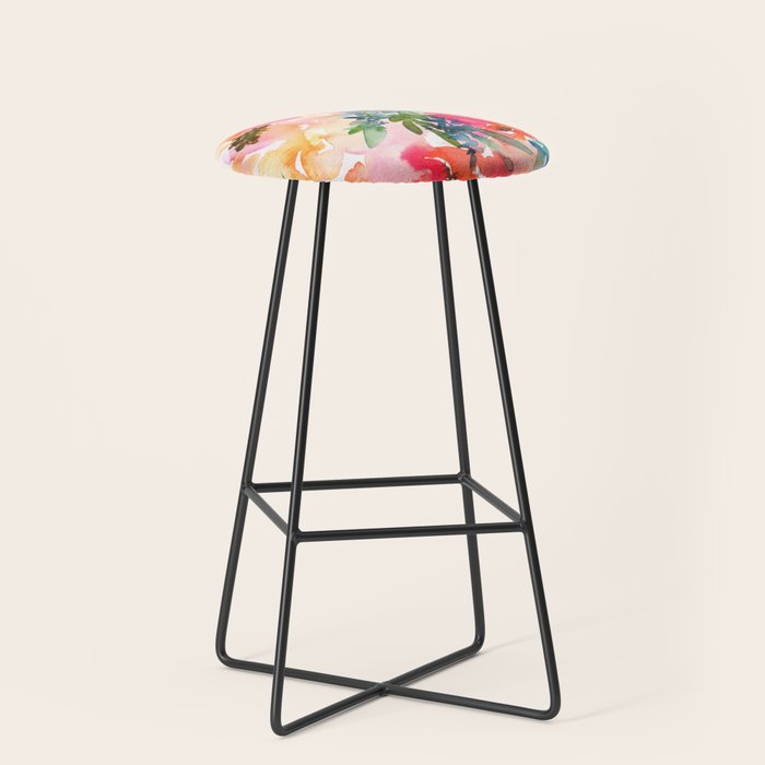 bouquet of huge peonies Stool Gallery Image 1
