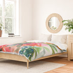 bouquet of huge peonies Duvet Cover Gallery Image 2