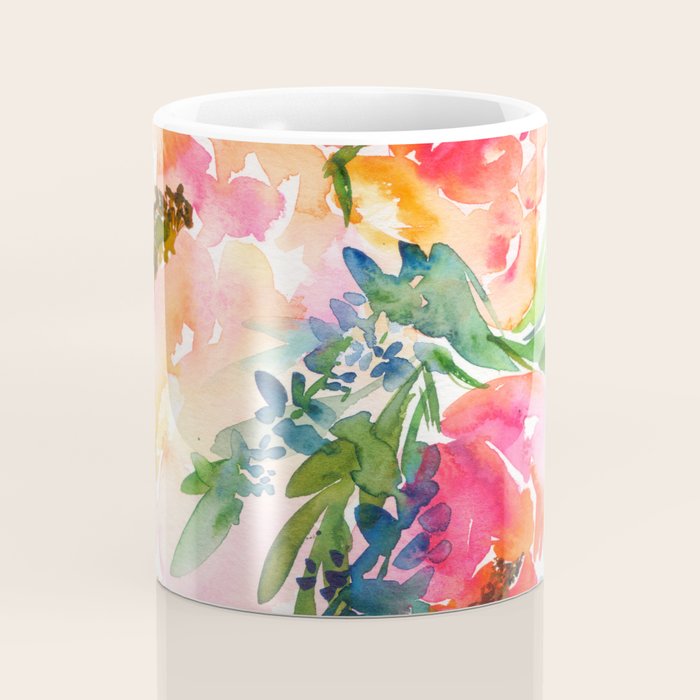 bouquet of huge peonies Coffee Mug Gallery Image 4
