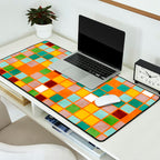 little sunny checkers Desk Mat Gallery Image 2