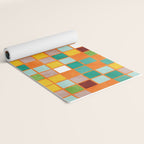 little sunny checkers Yoga Mat Gallery Image 2