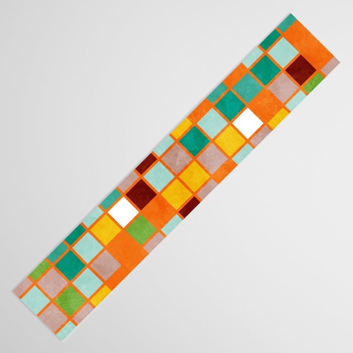 little sunny checkers Table Runner Gallery Image 3