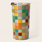 little sunny checkers Travel Mug Gallery Image 3