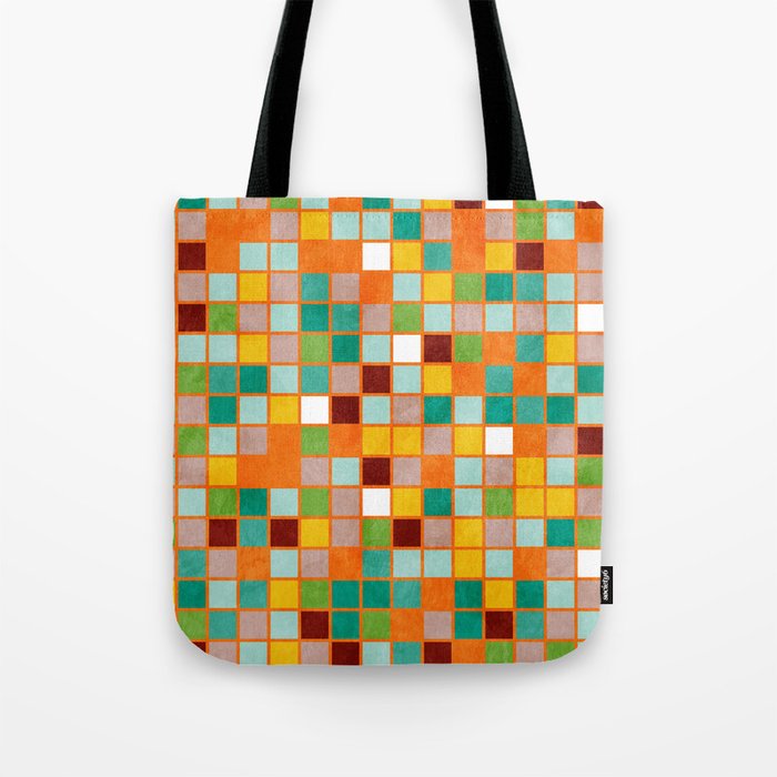 little sunny checkers Tote Bag Gallery Image 1