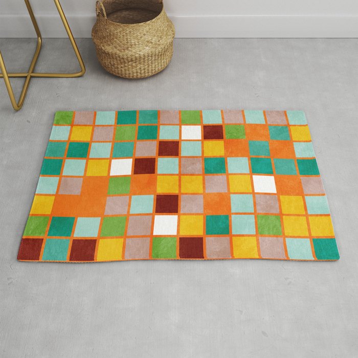 little sunny checkers Rug Gallery Image 1