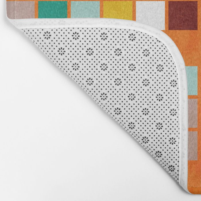 little sunny checkers Bath Mat Gallery Image 2