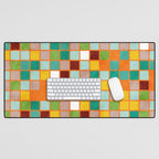 little sunny checkers Desk Mat Gallery Image 1