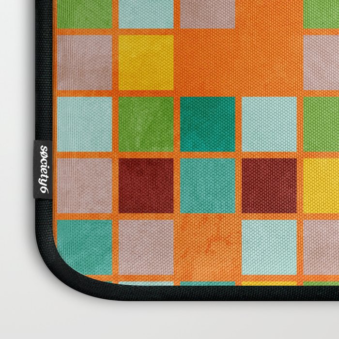 little sunny checkers Laptop Sleeve Gallery Image 3