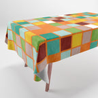 little sunny checkers Tablecloth Gallery Image 1