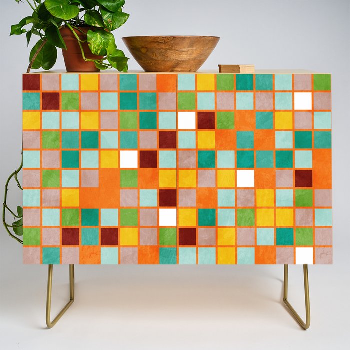 little sunny checkers Credenza Gallery Image 1