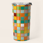 little sunny checkers Travel Mug Gallery Image 2