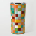 little sunny checkers Travel Mug Gallery Image 1