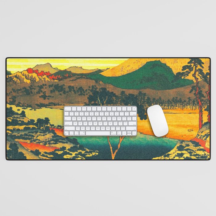 Watching the Elder at Kunihaga Desk Mat Gallery Image 1