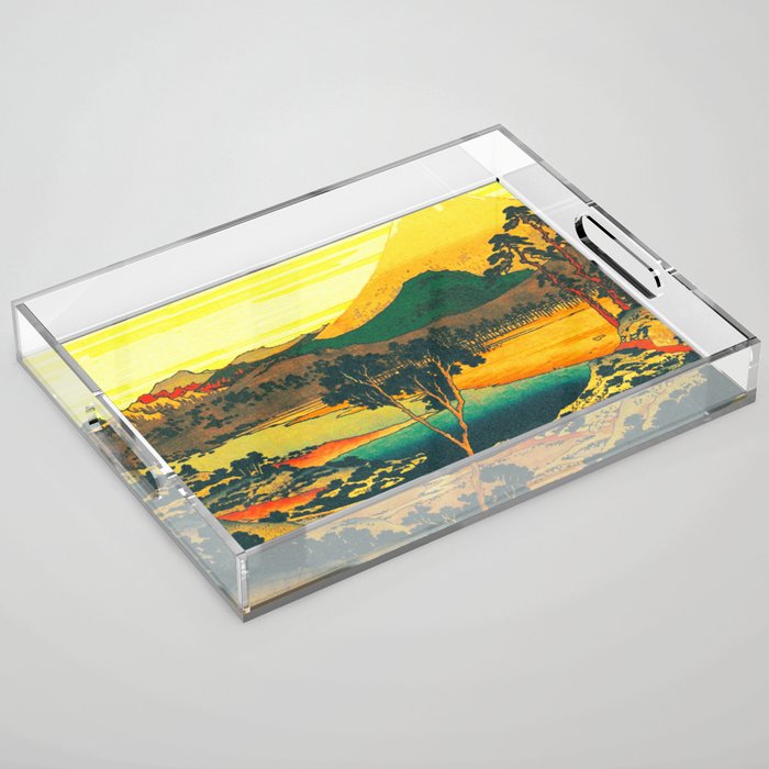 Watching the Elder at Kunihaga Acrylic Tray Gallery Image 1