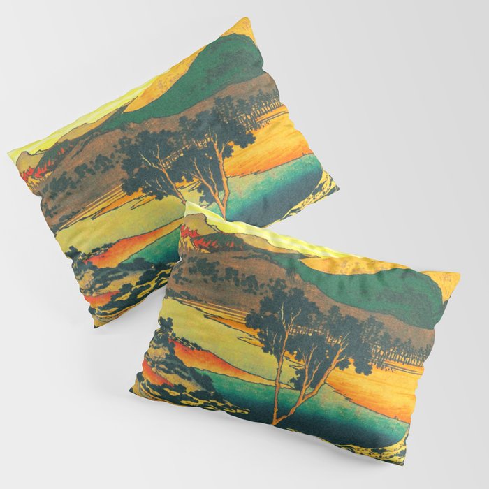 Watching the Elder at Kunihaga Pillow Sham Gallery Image 1