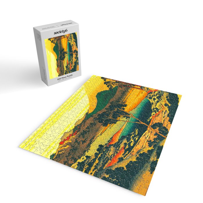 Watching the Elder at Kunihaga Jigsaw Puzzle Gallery Image 2