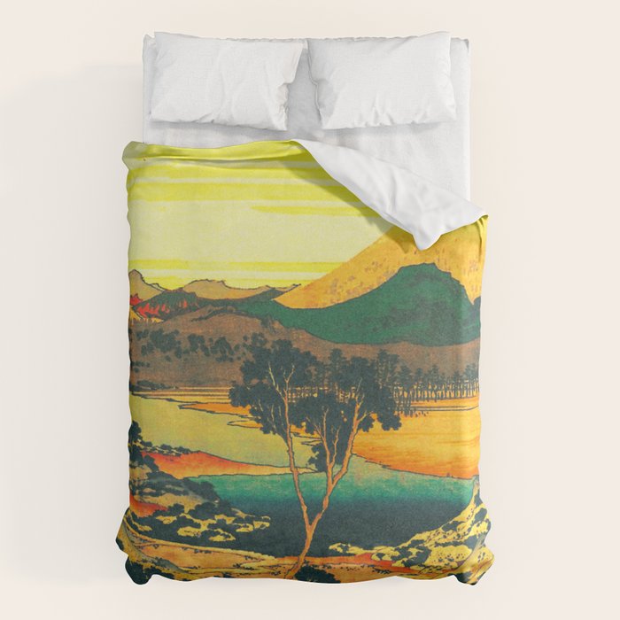 Watching the Elder at Kunihaga Duvet Cover Gallery Image 6