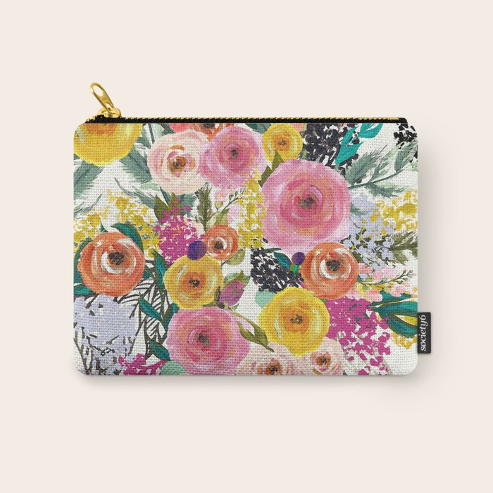 Autumn Blooms Carry All Pouch Gallery Image 1