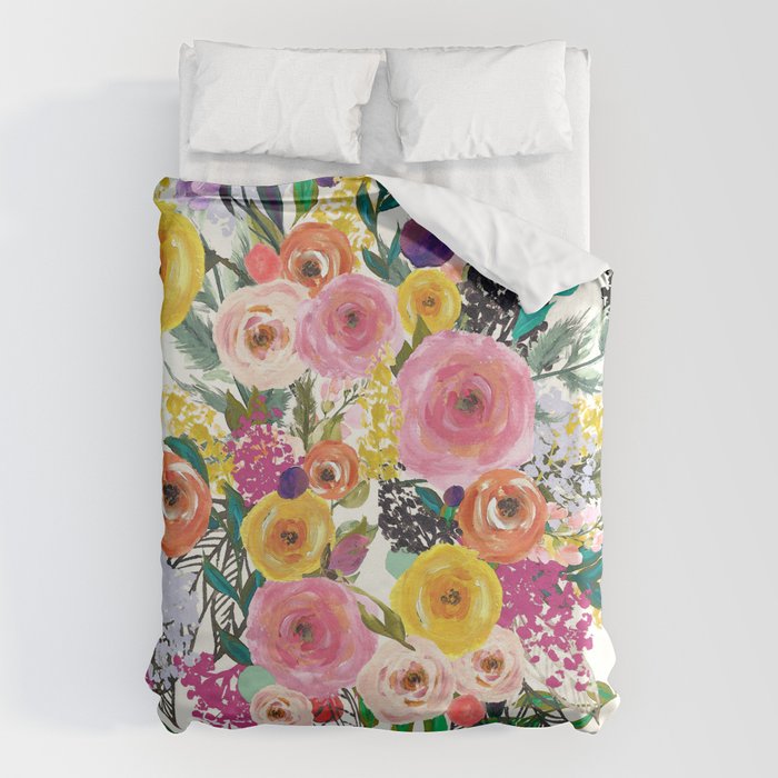 Autumn Blooms Duvet Cover Gallery Image 6