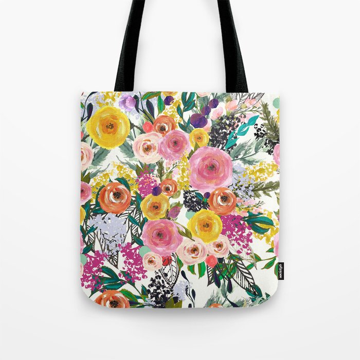 Autumn Blooms Tote Bag Gallery Image 1