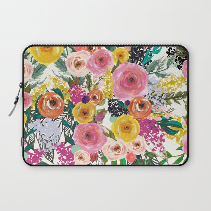 Autumn Blooms Laptop Sleeve Gallery Image 1