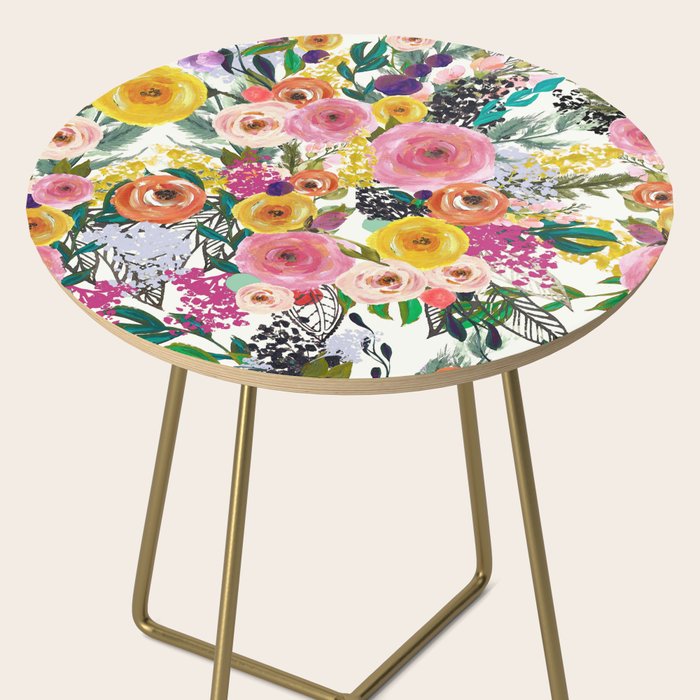 Autumn Blooms Side Table Gallery Image 2