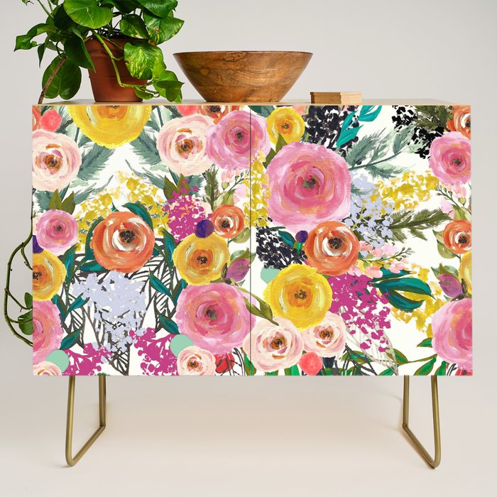 Autumn Blooms Credenza Gallery Image 1