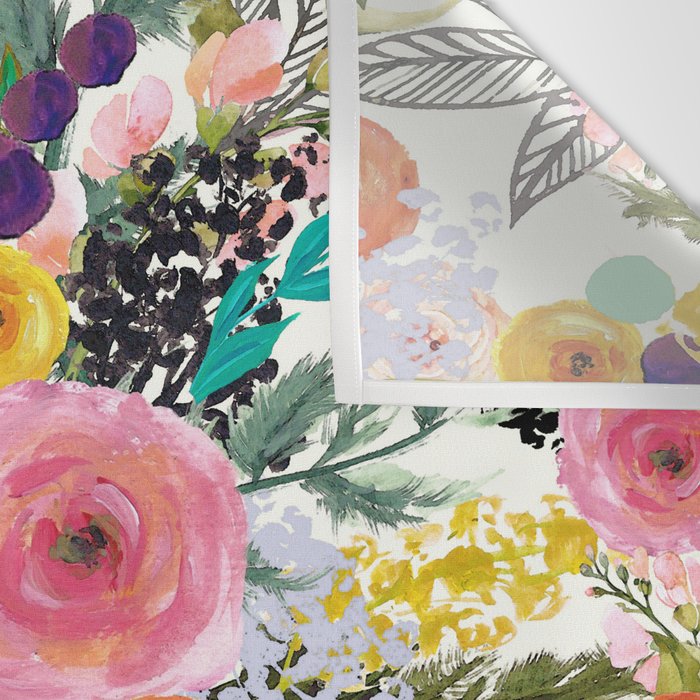 Autumn Blooms Wall Tapestry Gallery Image 3