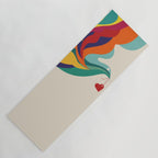 Love Message Yoga Mat Gallery Image 1