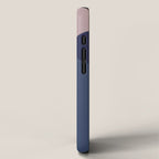 Geometrics - blush indigo rose gold iPhone Case Gallery Image 2